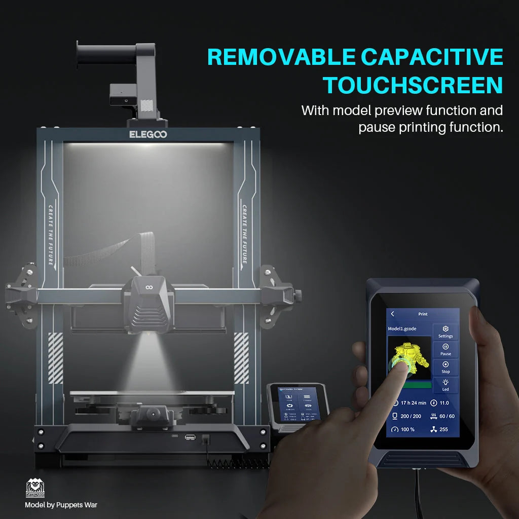 ELEGOO Neptune 4 Pro High-Speed FDM 3D Printer