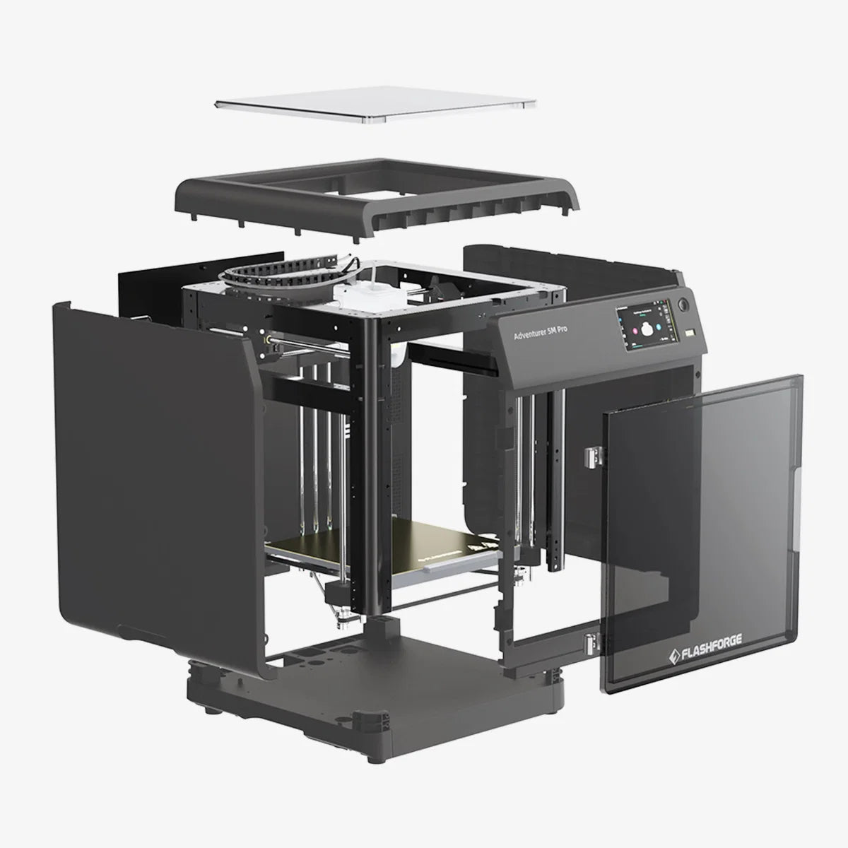 FlashForge Adventurer 5M Pro High-Speed Enclosed FDM 3D Printer